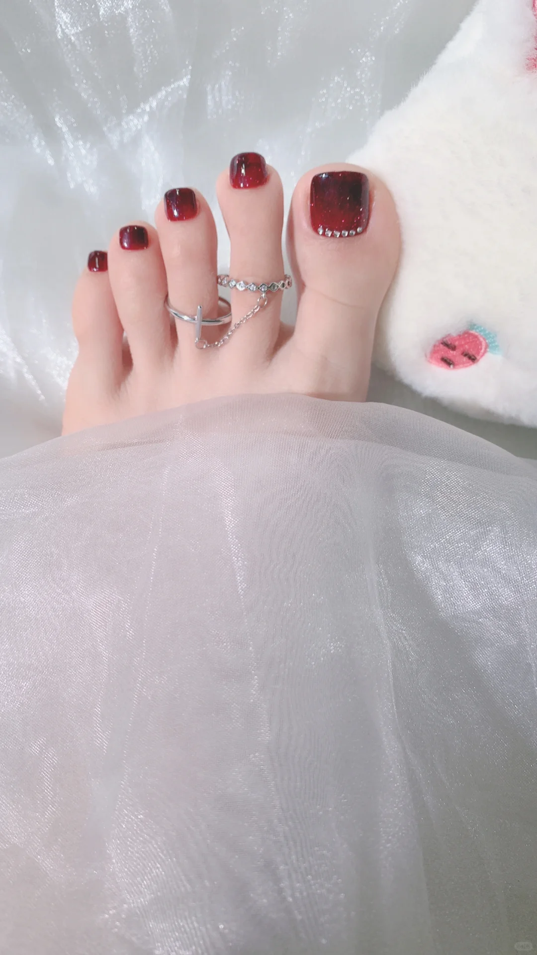 手要精致,脚同样也要精致💕