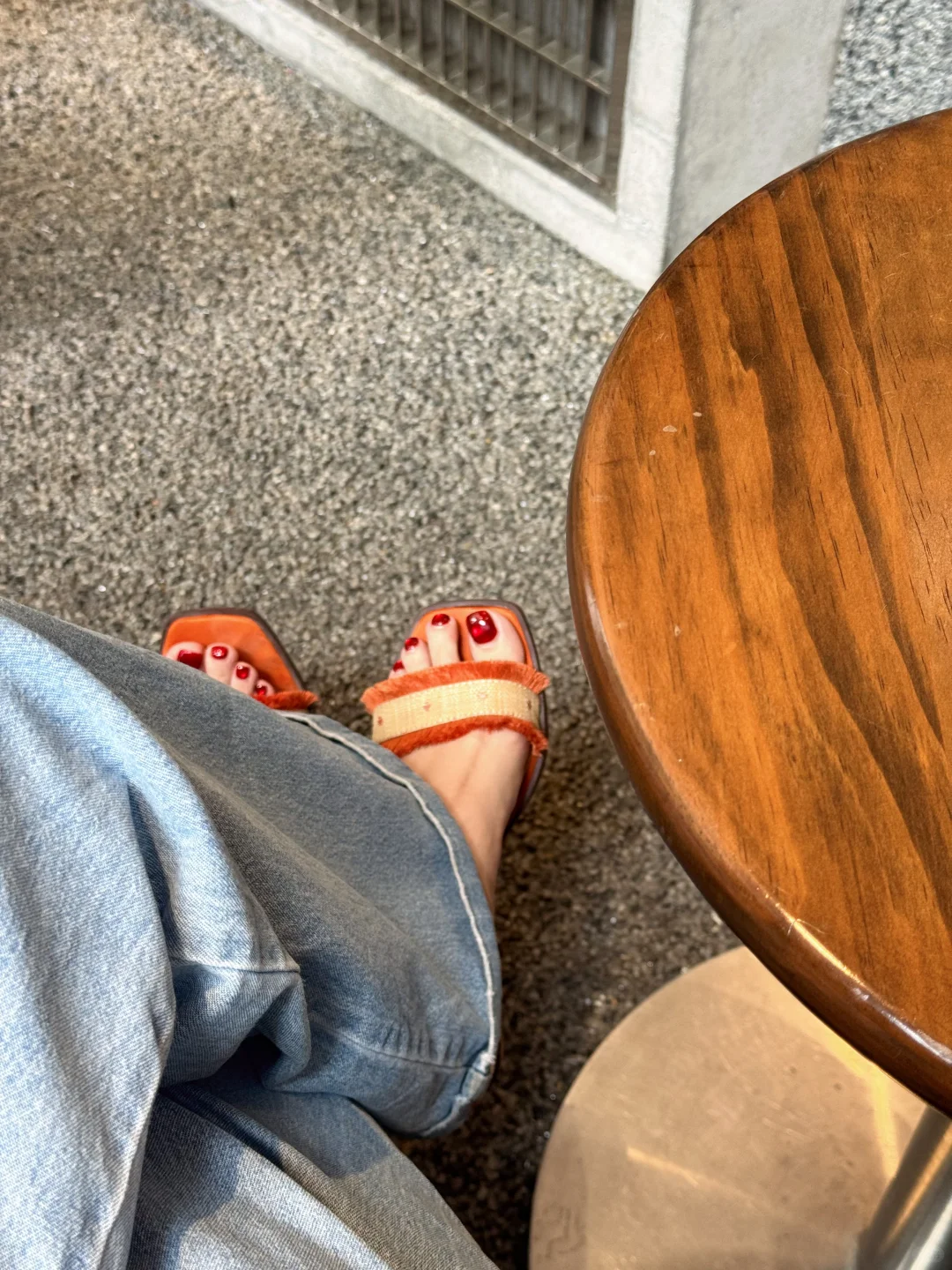 红色很显白 但是下次不做了!