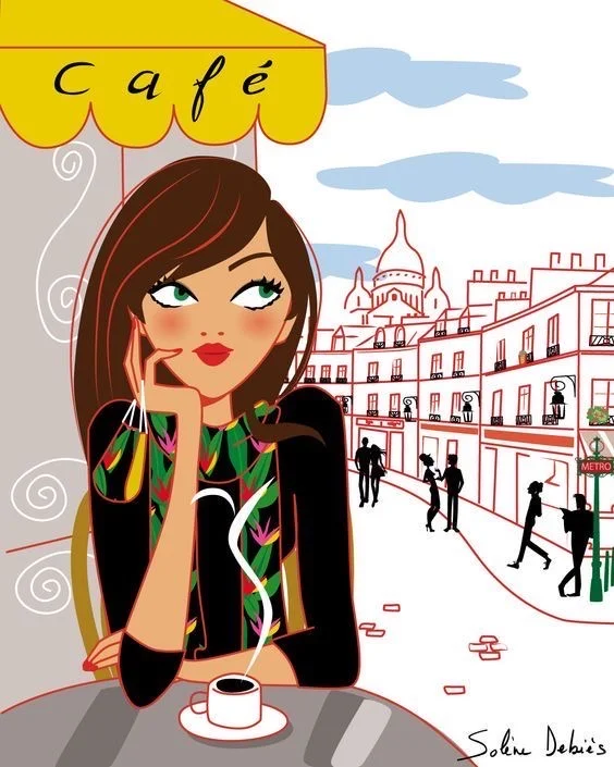 秋日里的摩登女郎