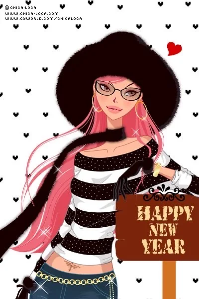 秋日里的摩登女郎