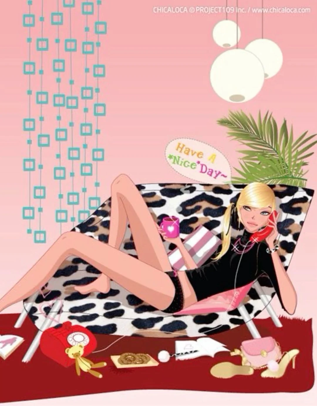 秋日里的摩登女郎