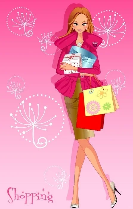 秋日里的摩登女郎