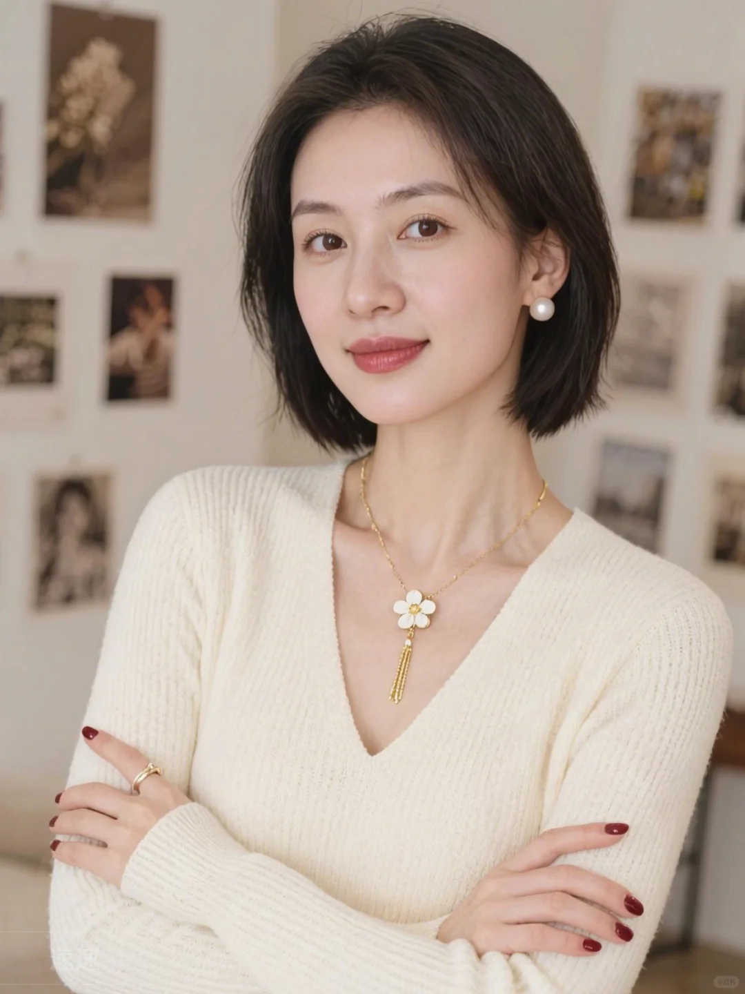 清冷短发，越看越好看