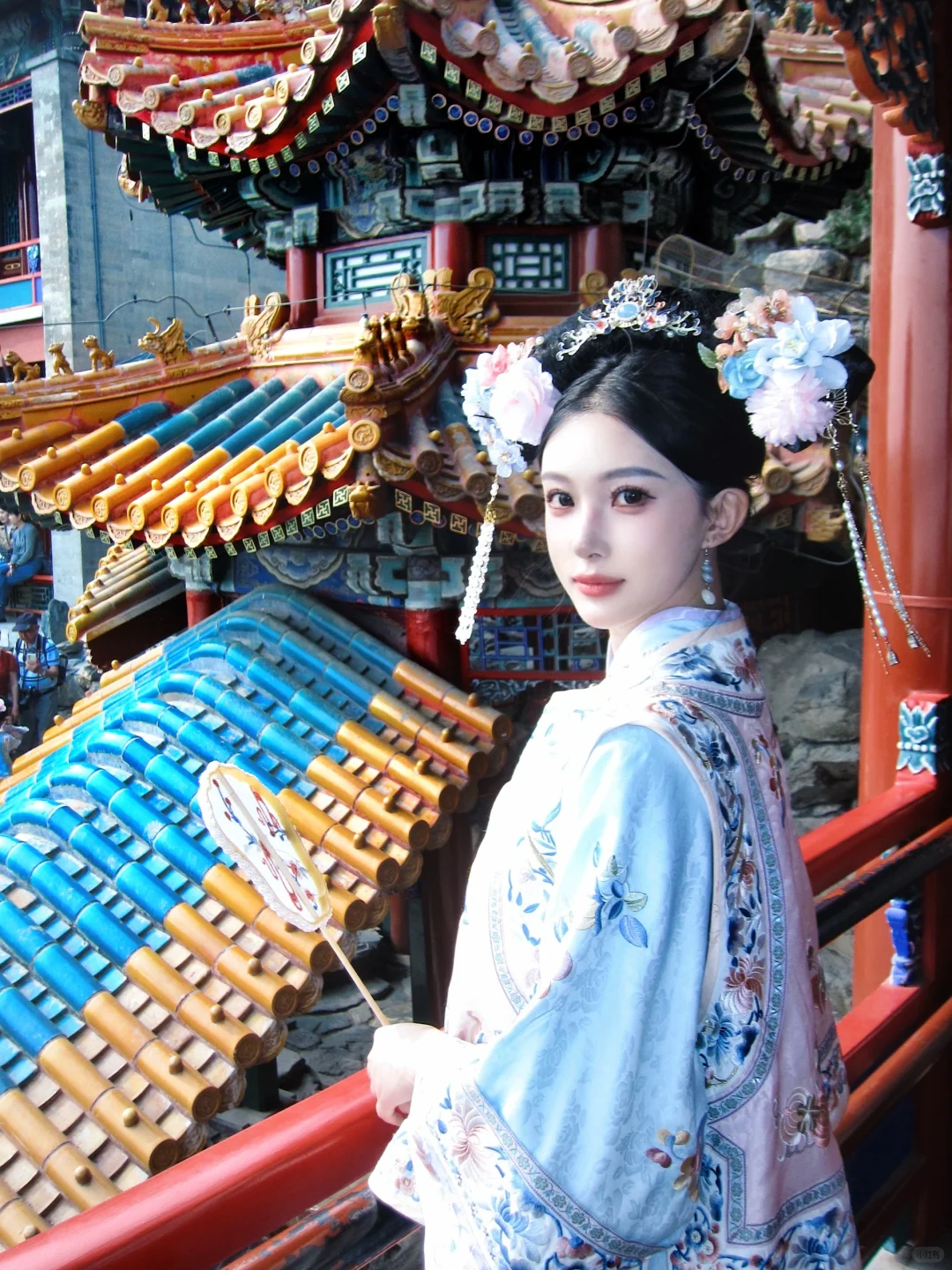 被客妹拍的格格装美到了❤️北京格格写真