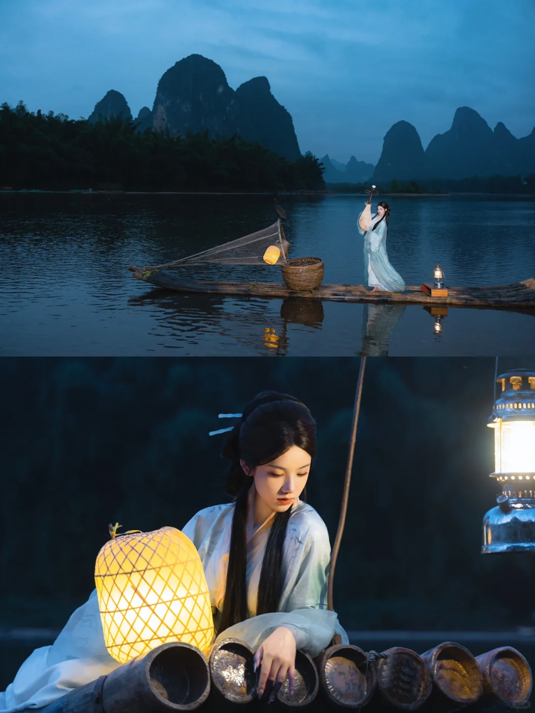 我的天！！这组渔舟唱晚已经被100万人看过了