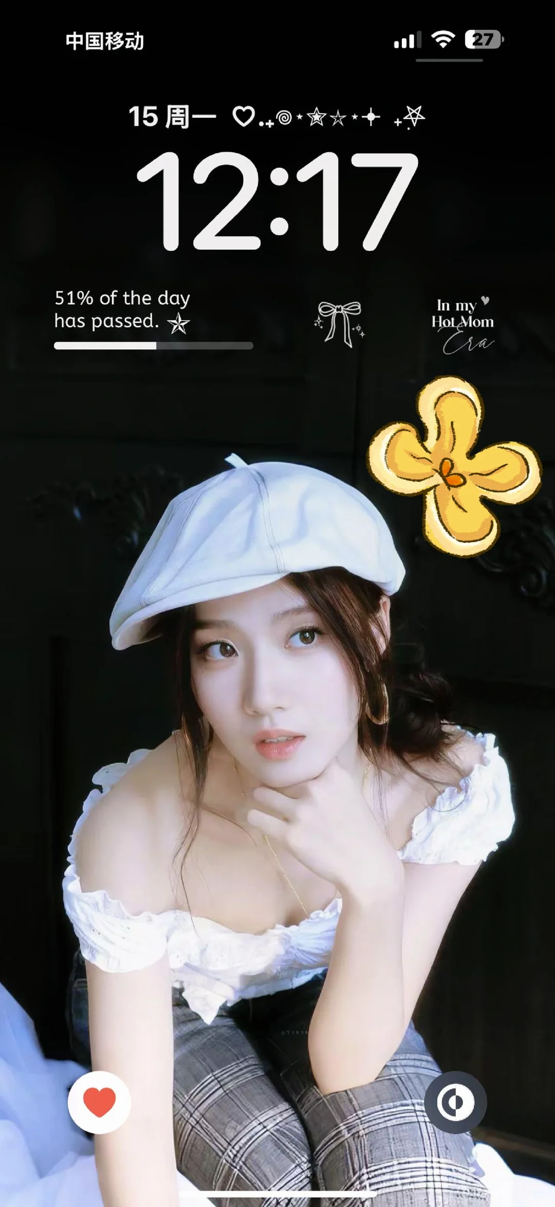 卢昱晓这组壁纸真的美疯了！