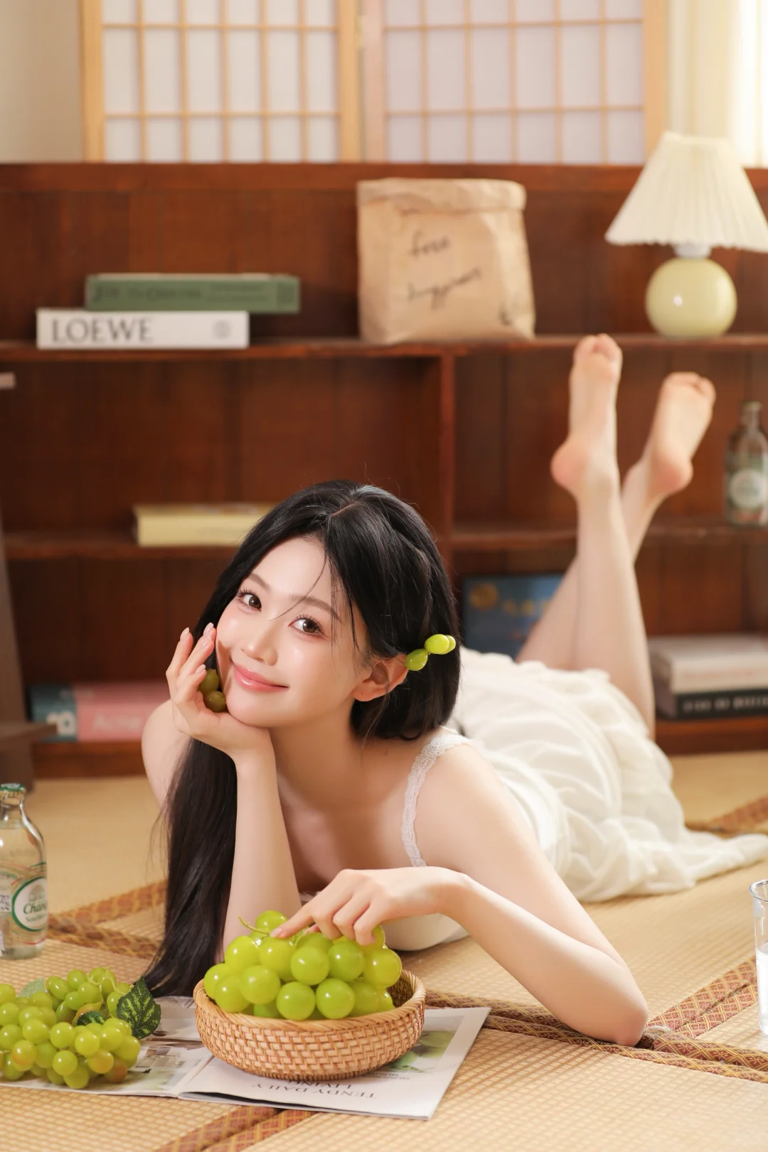 🍇一口吃掉整个夏天！青提少女氛围感拿捏！