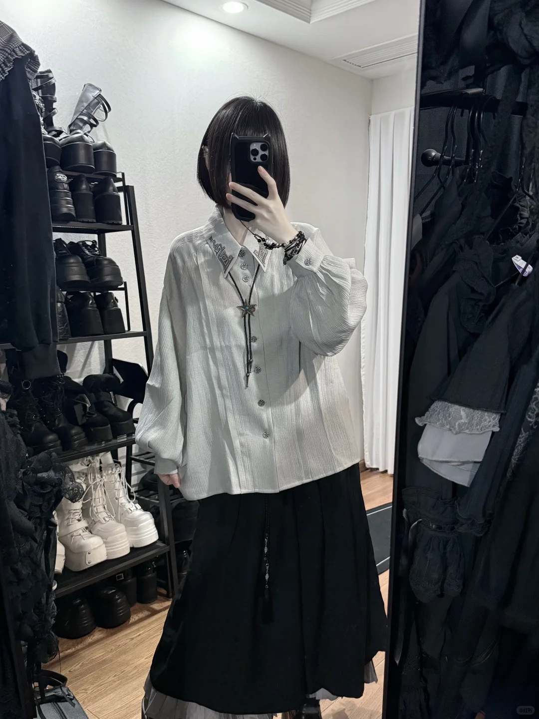 宽宽的袖口简直是我的萌点