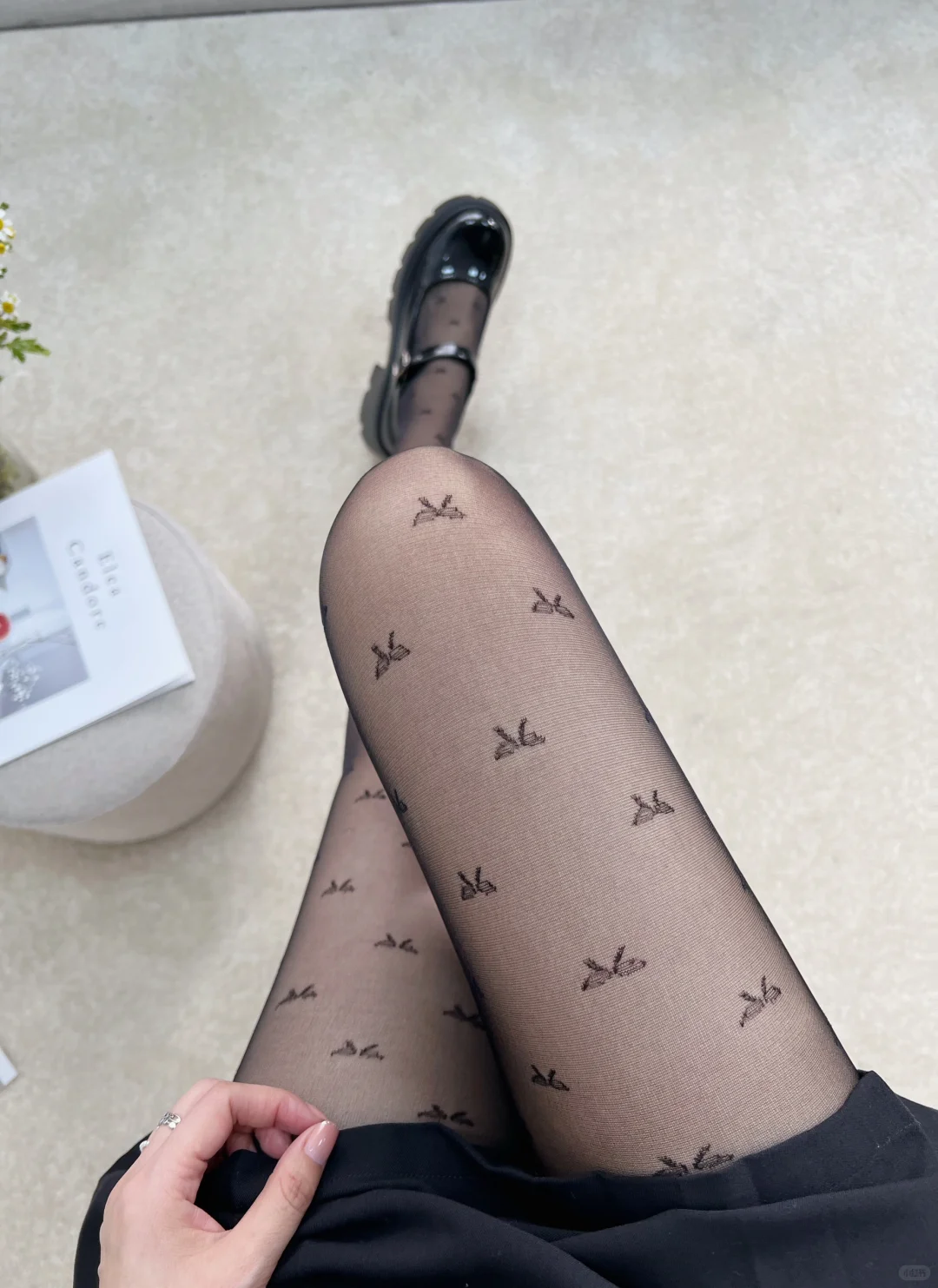 清透高级感黑丝,哪个好看四选一