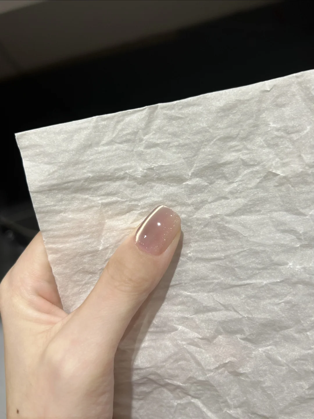 纯欲紫色渐变灯带美甲～主打一个美住了