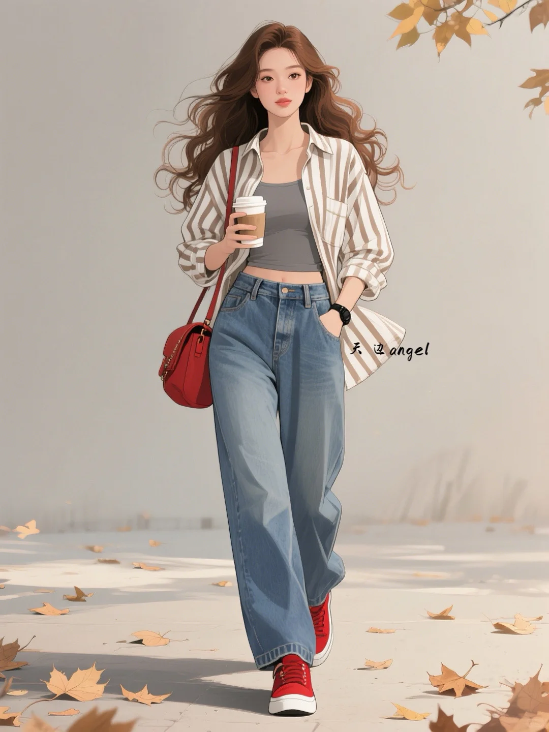 把烦恼留在夏天快乐塞进秋天🍂