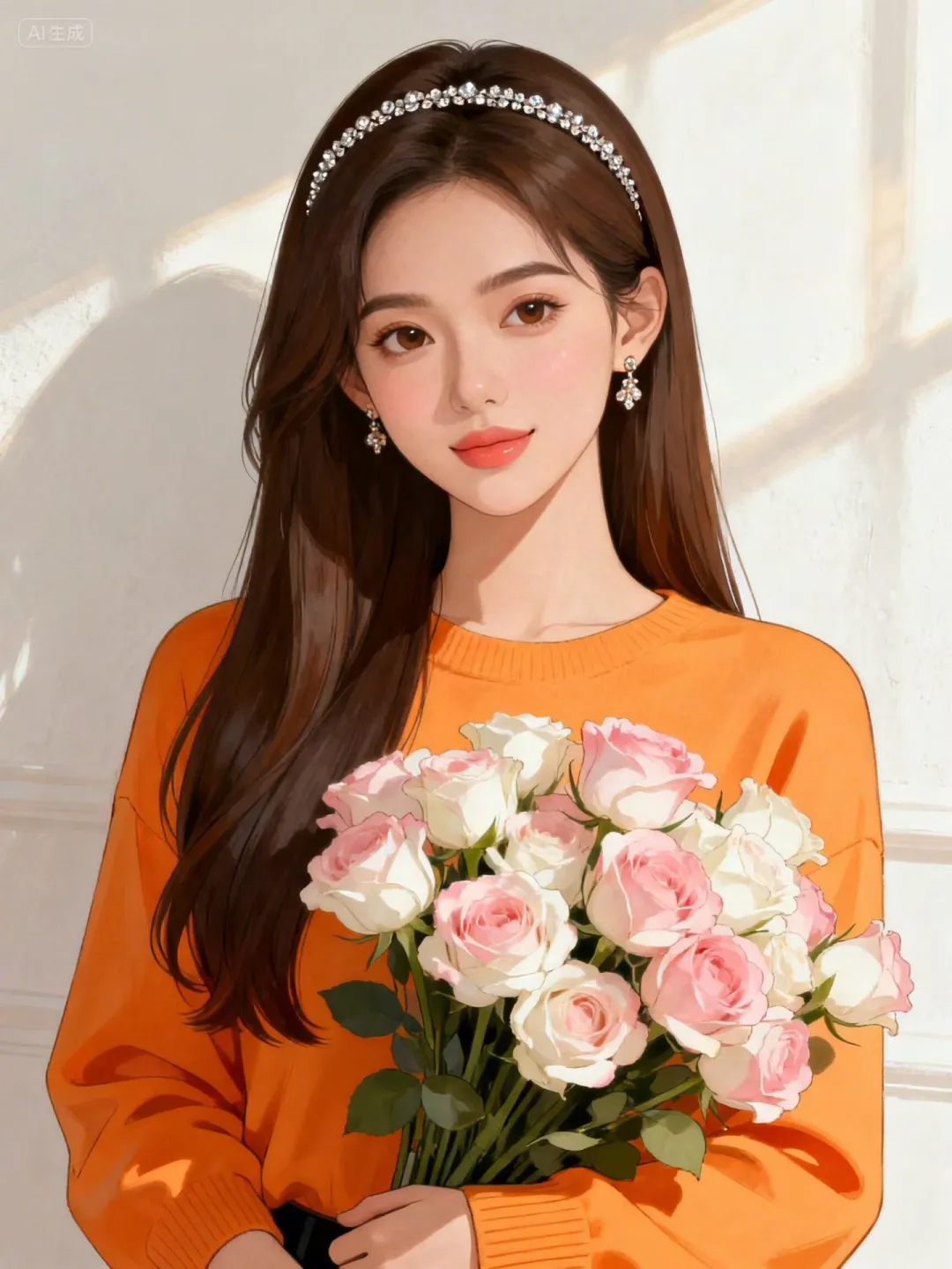 入秋了 女孩子头像安排上