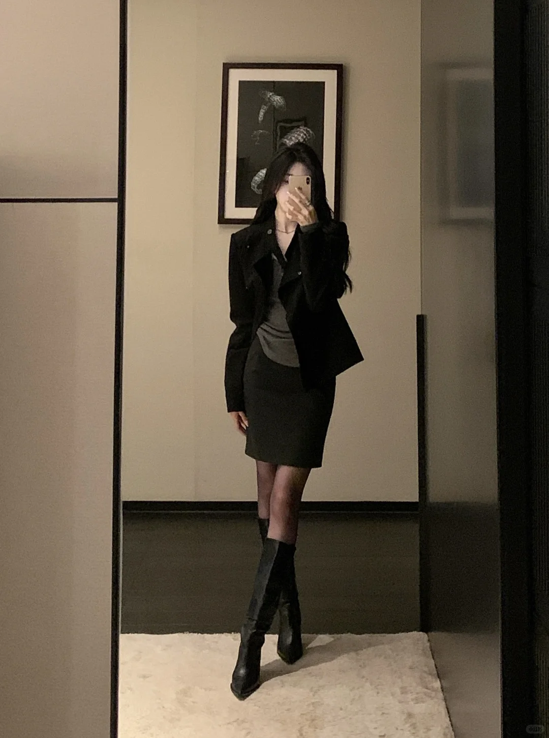 浅浅复习一下黑丝穿搭