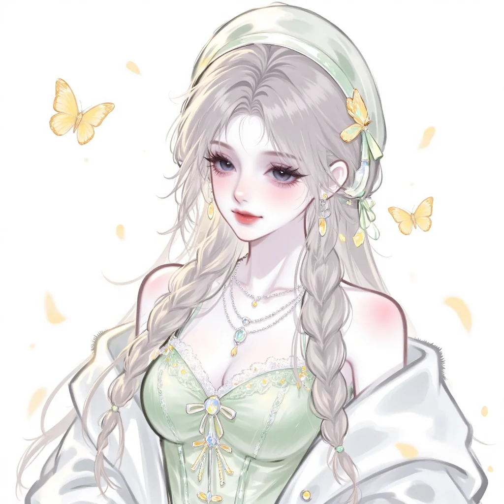 高级感女生头像、手绘女头像✨