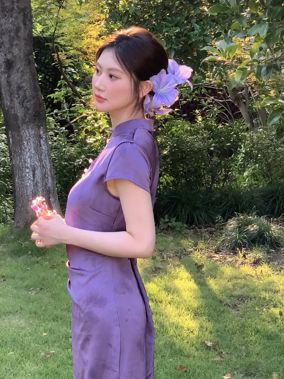 旗袍写真的一些手机花絮🫧