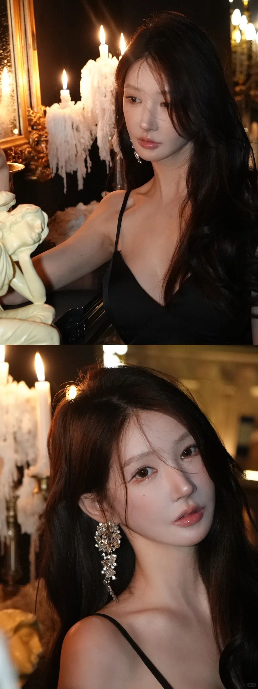 怎么会有这么美的人？！🖤