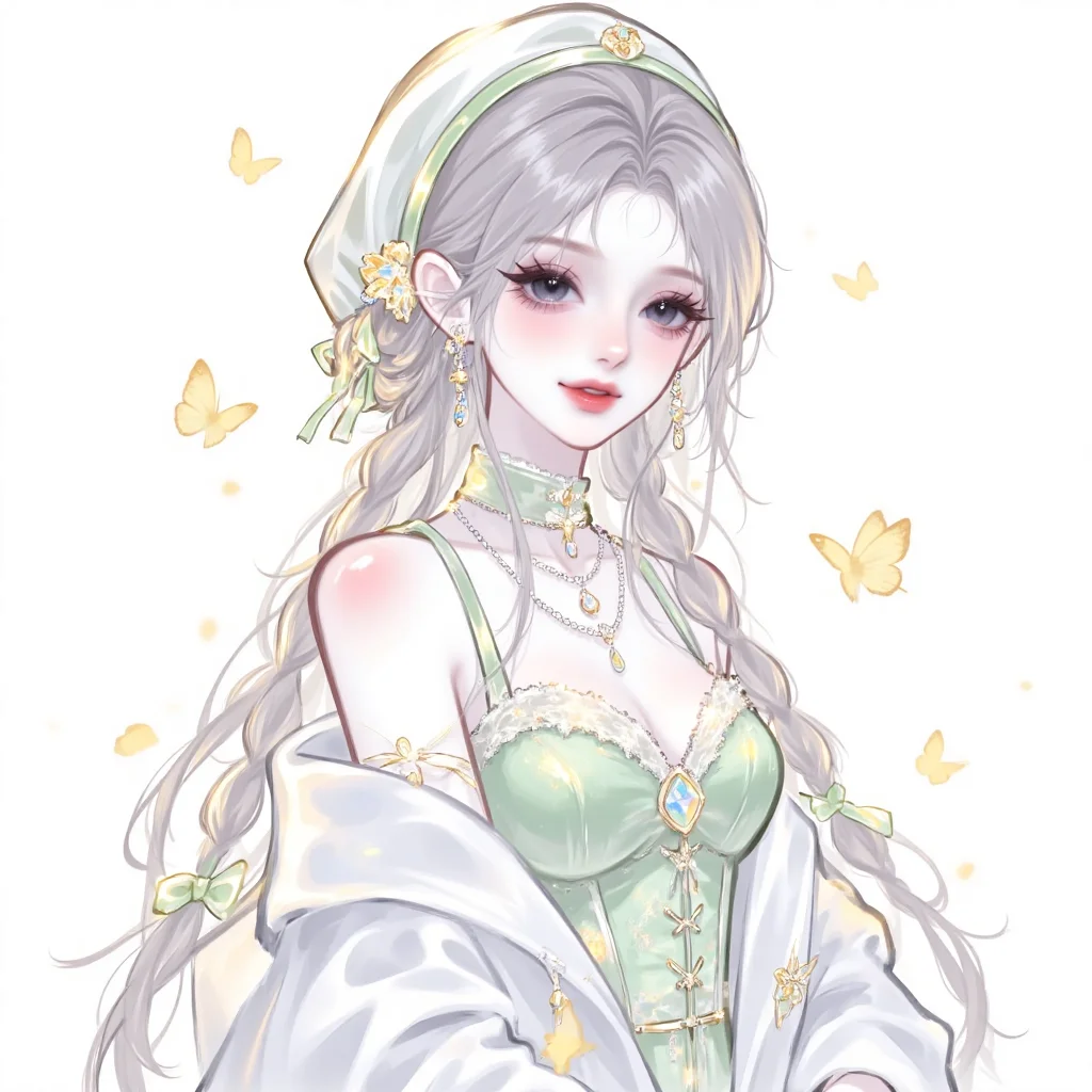 高级感女生头像、手绘女头像✨