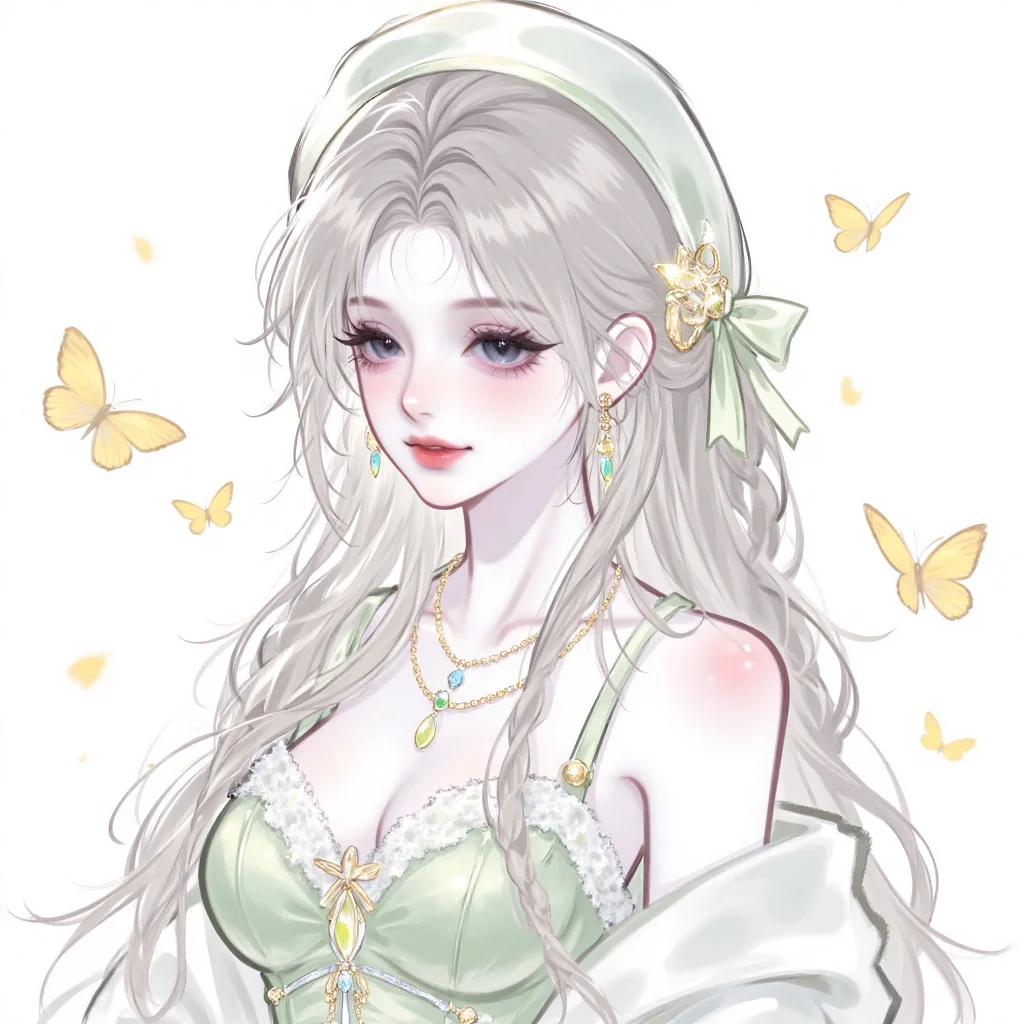 高级感女生头像、手绘女头像✨