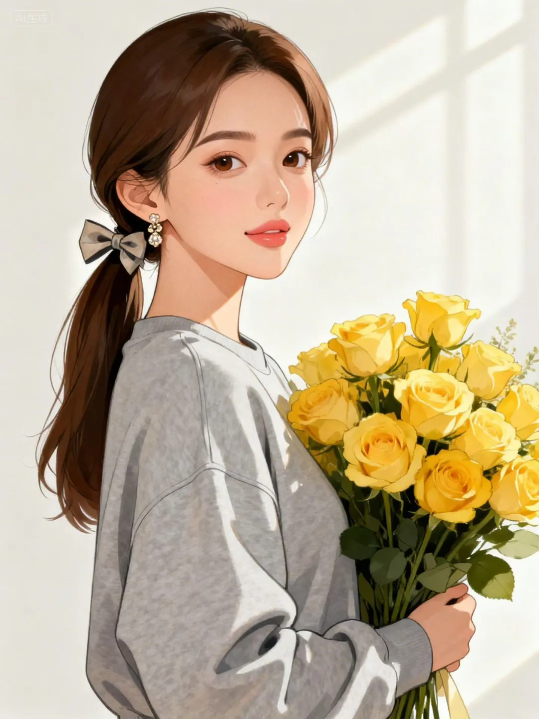 入秋了 女孩子头像安排上