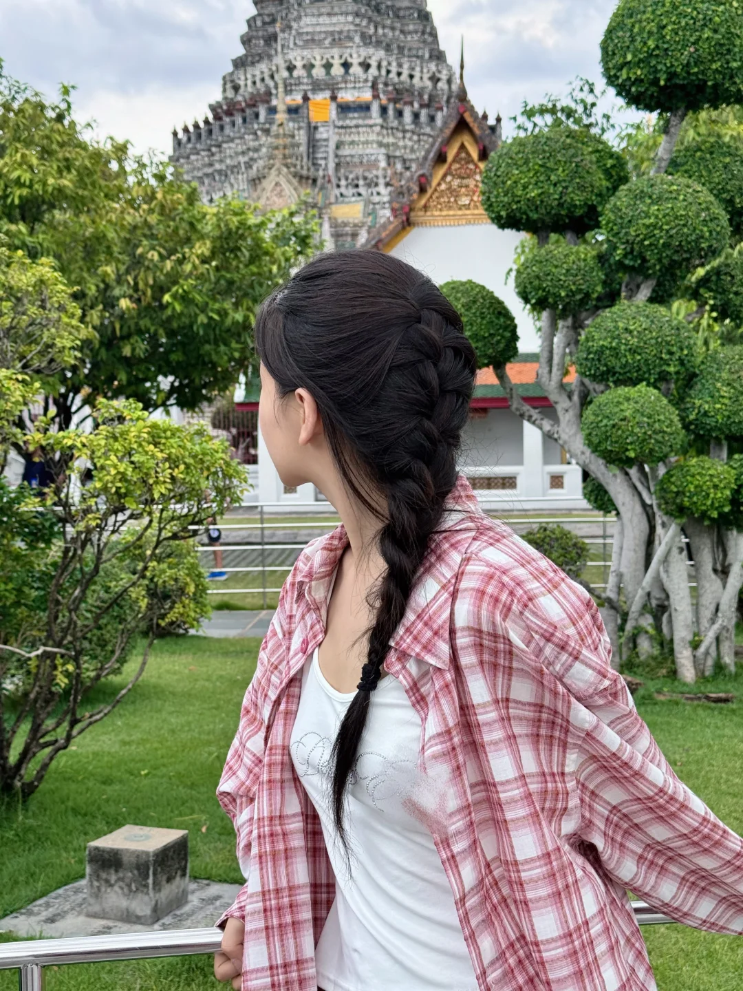 旅游最好的状态就是素颜啦！