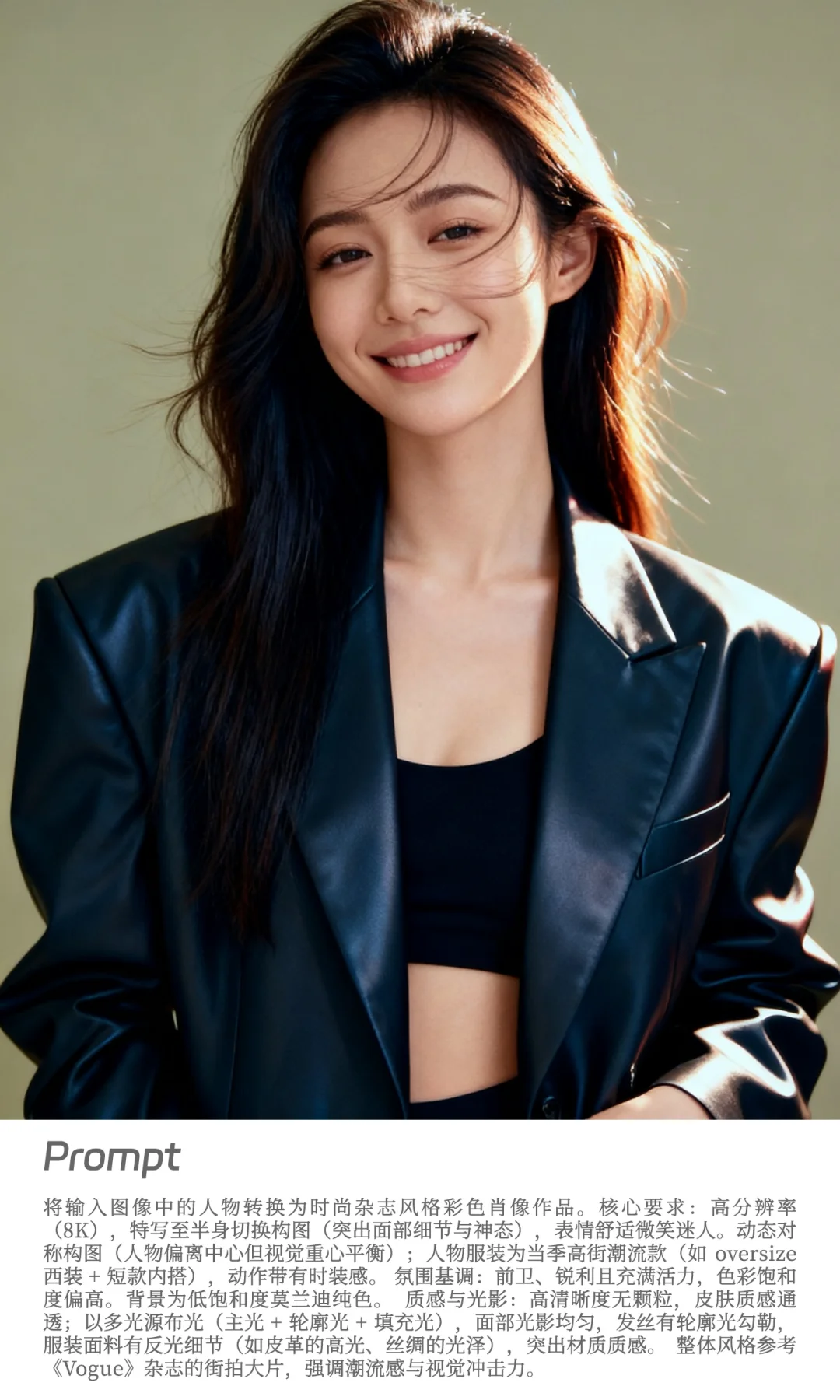 不用找摄影师!AI艺术照实现写真自由啦✨