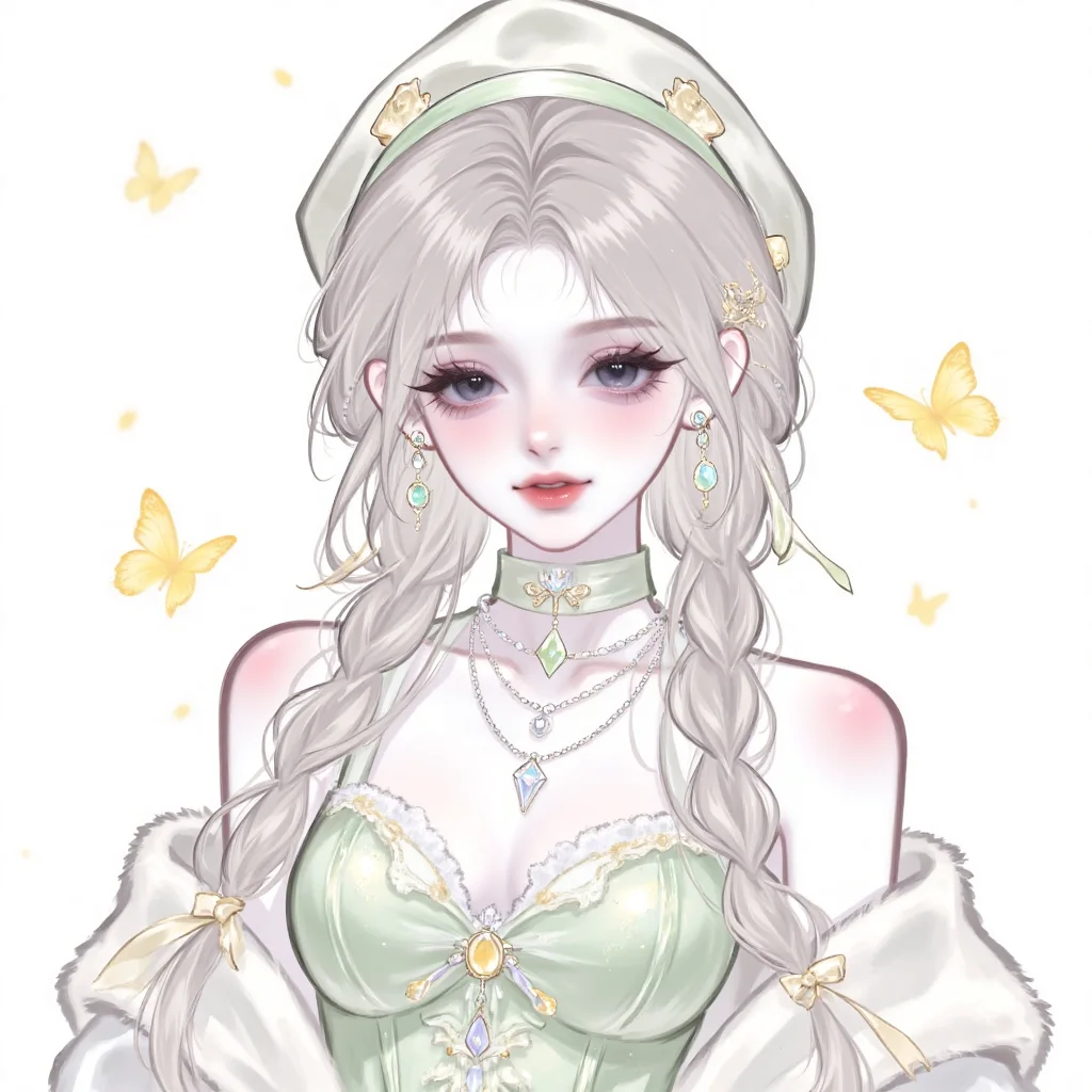 高级感女生头像、手绘女头像✨