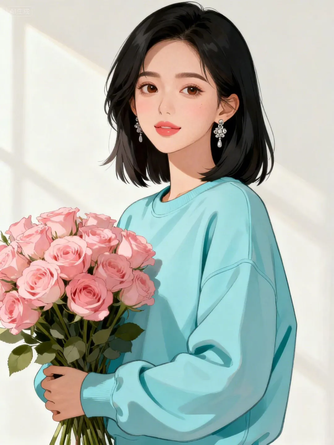 入秋了 女孩子头像安排上