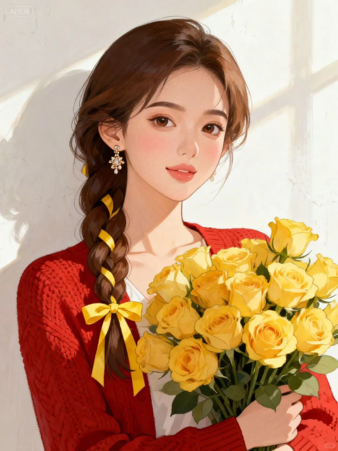 入秋了 女孩子头像安排上