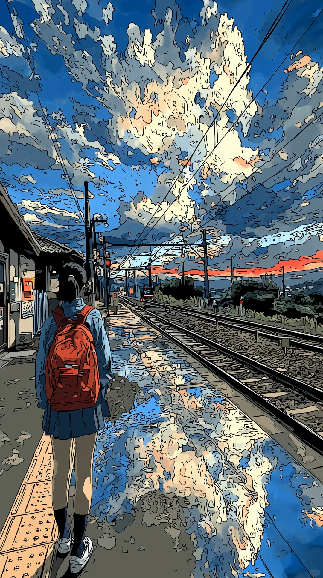 WYX|闯入新海诚的雨后世界