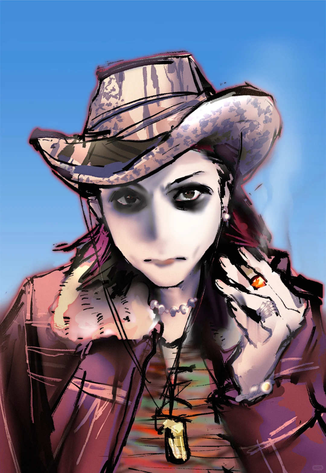 先生拍证件照请不要抽烟啊💦