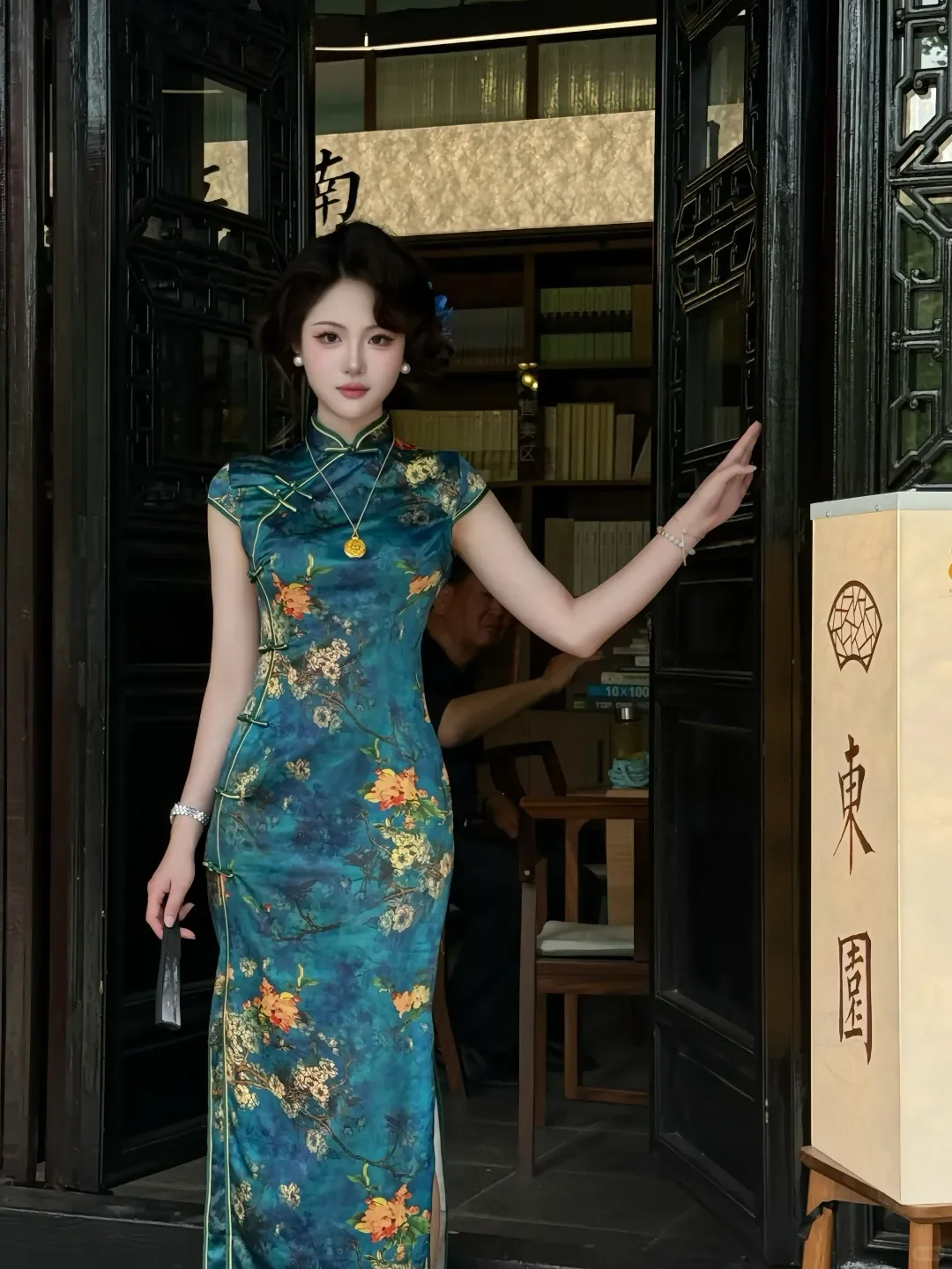 南京夫子庙旗袍+精致妆造128 (有摄影跟拍