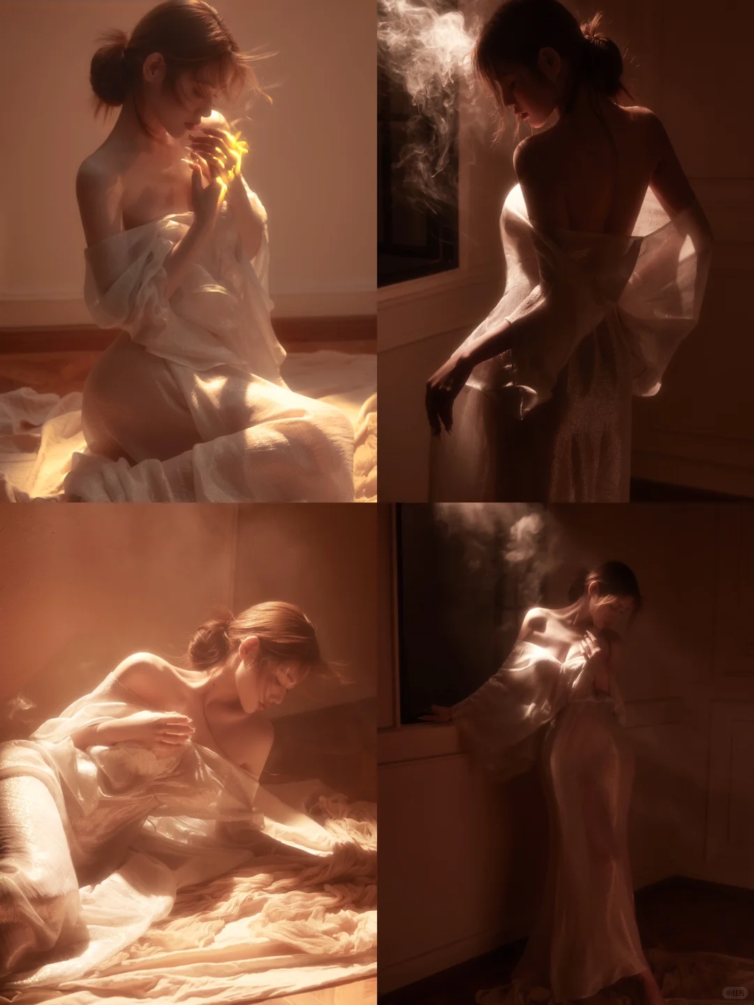 被这组写真美哭☁️藏在光影里的美 纯御写真