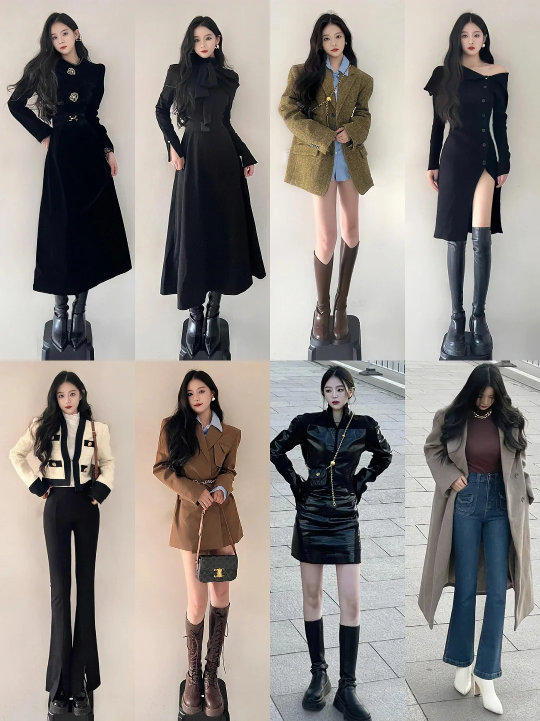 32套|秋冬复古穿搭