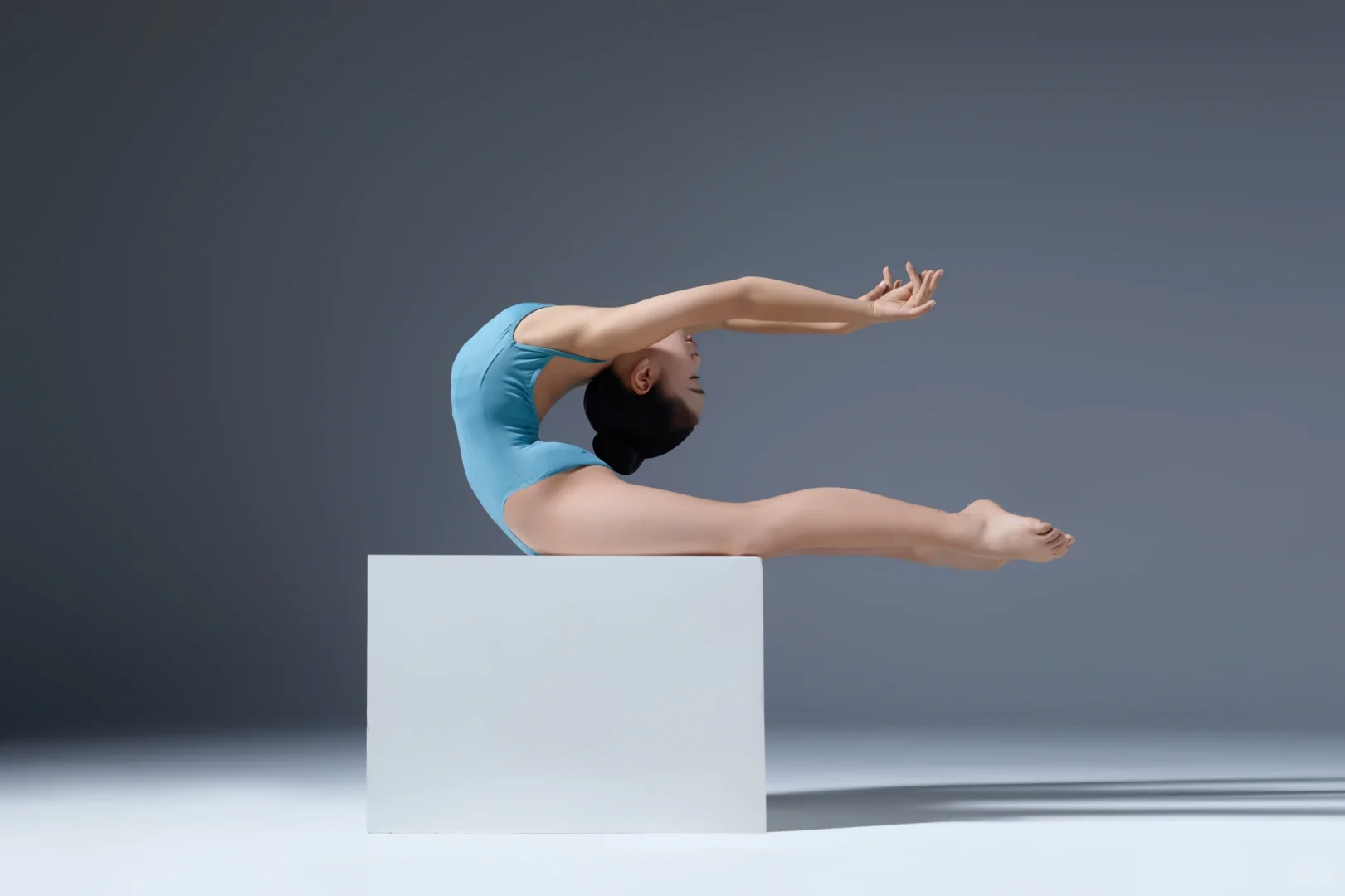 她真的太适合舞蹈了!