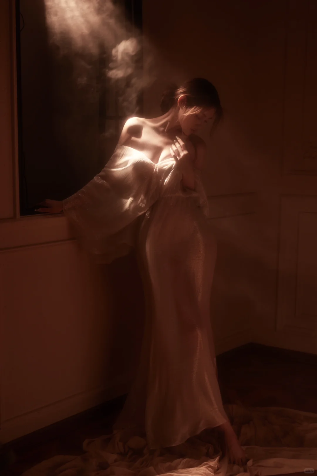 被这组写真美哭☁️藏在光影里的美 纯御写真