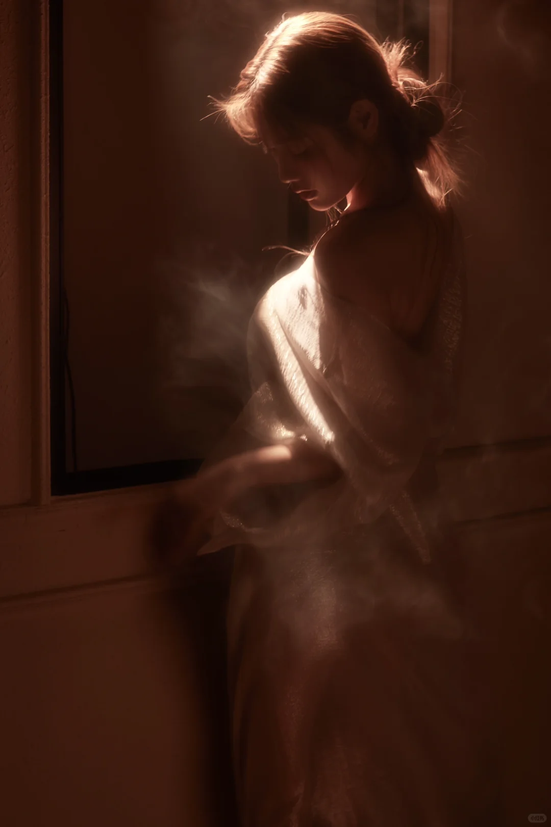 被这组写真美哭☁️藏在光影里的美 纯御写真