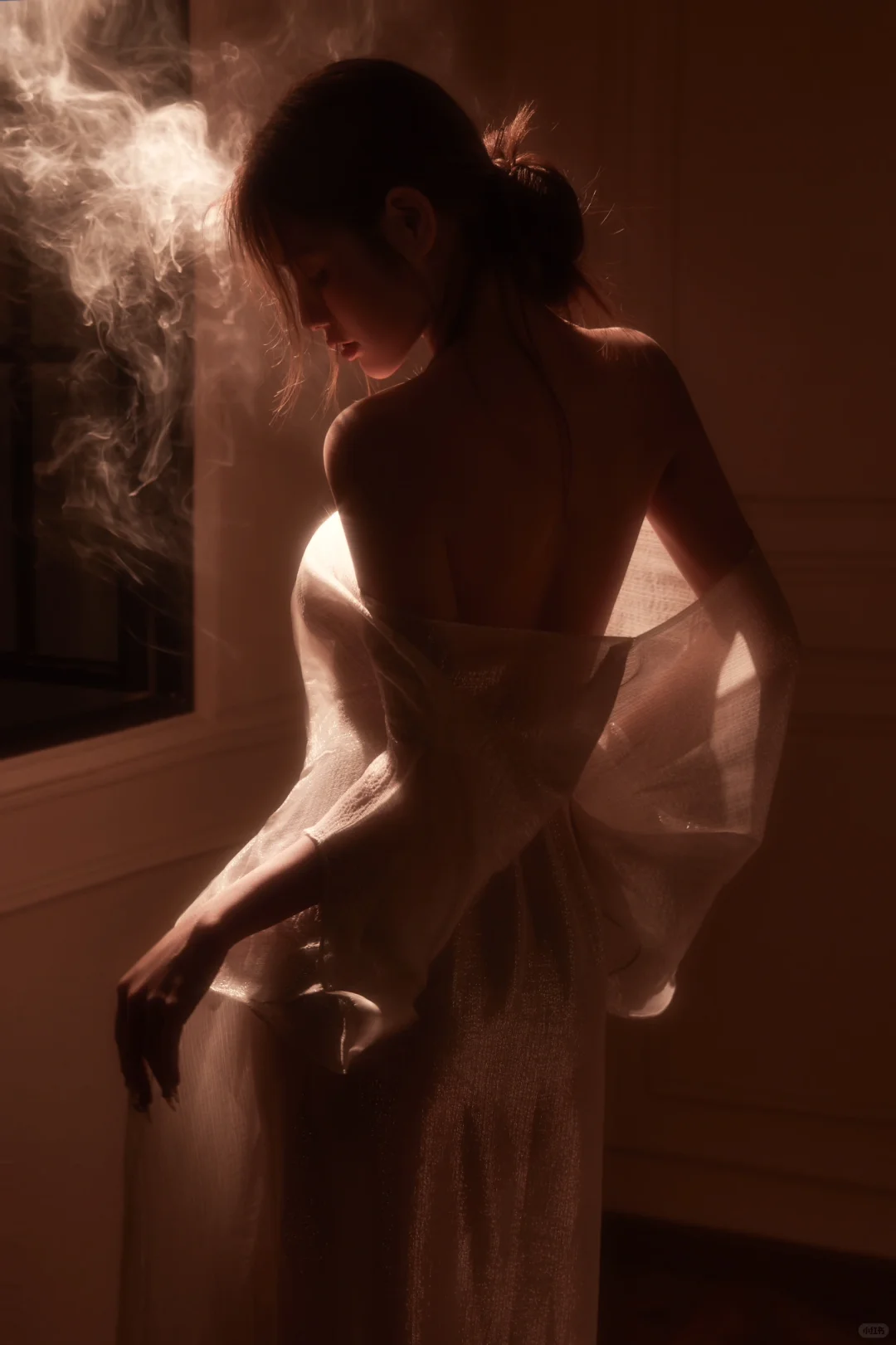 被这组写真美哭☁️藏在光影里的美 纯御写真