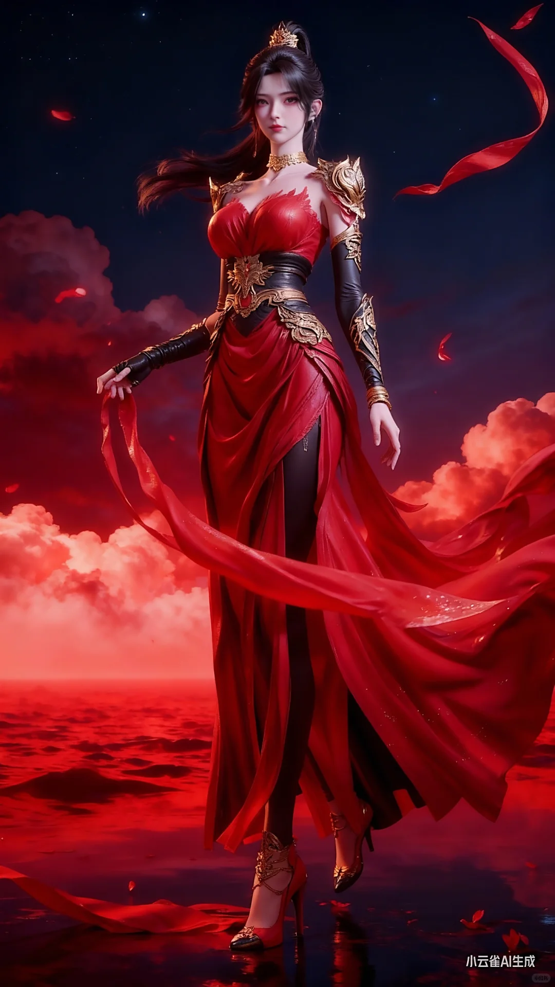 红云之上、红云之下