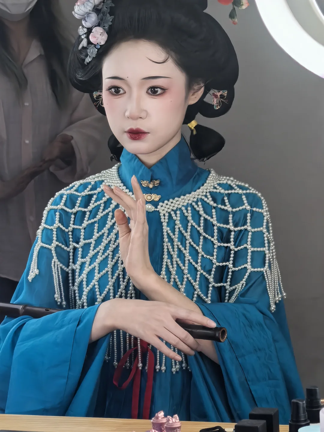 今天的模特真美