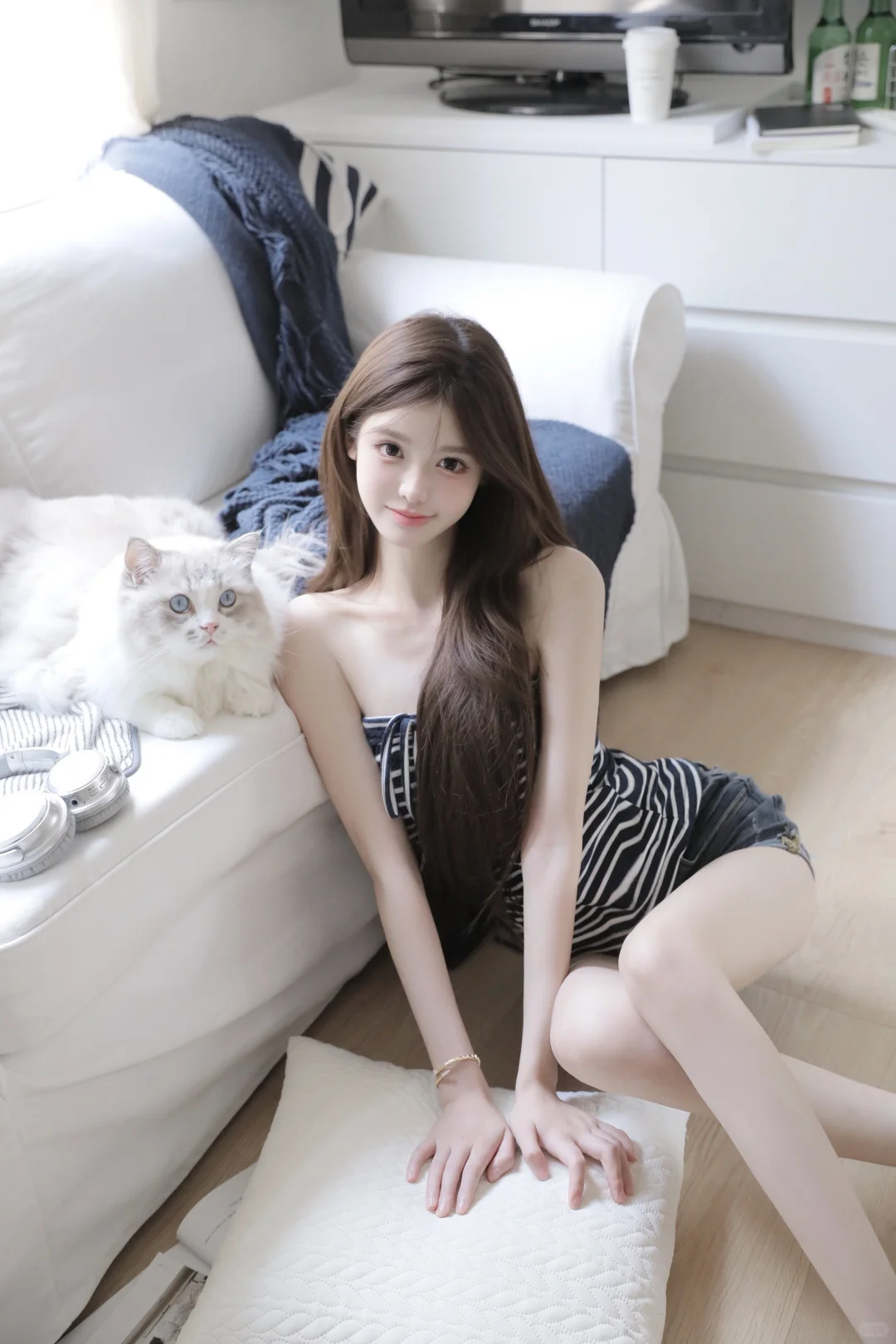 和小猫这样拍好纯欲呀｜慵懒少女感🥛