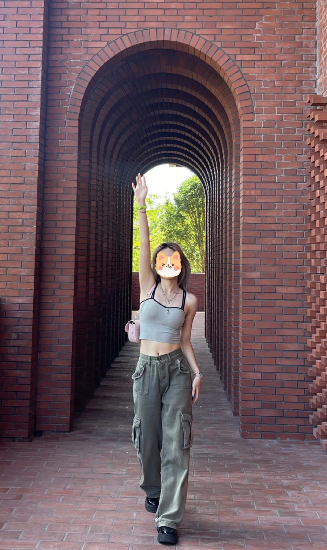 我对我身材很满意。