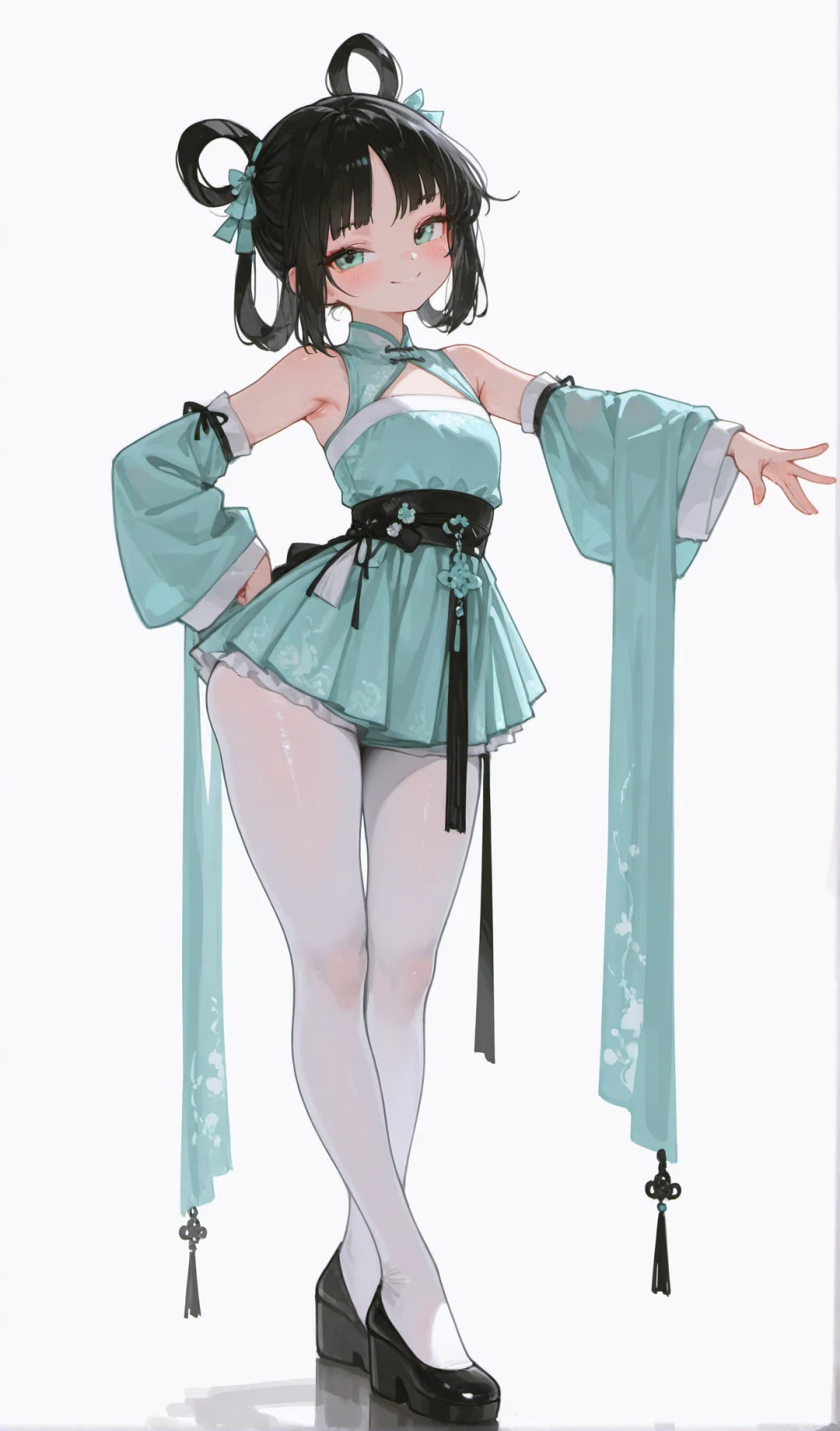 【今日摸鱼🐟】古风白丝萝莉小师妹