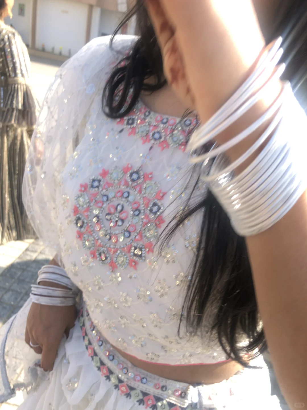 In love with white Lehenga 🎀✨
