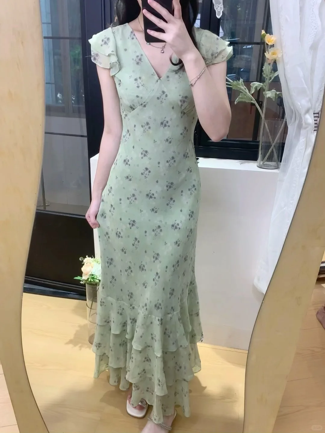 不用退货的一次‼️绿色小裙子合集