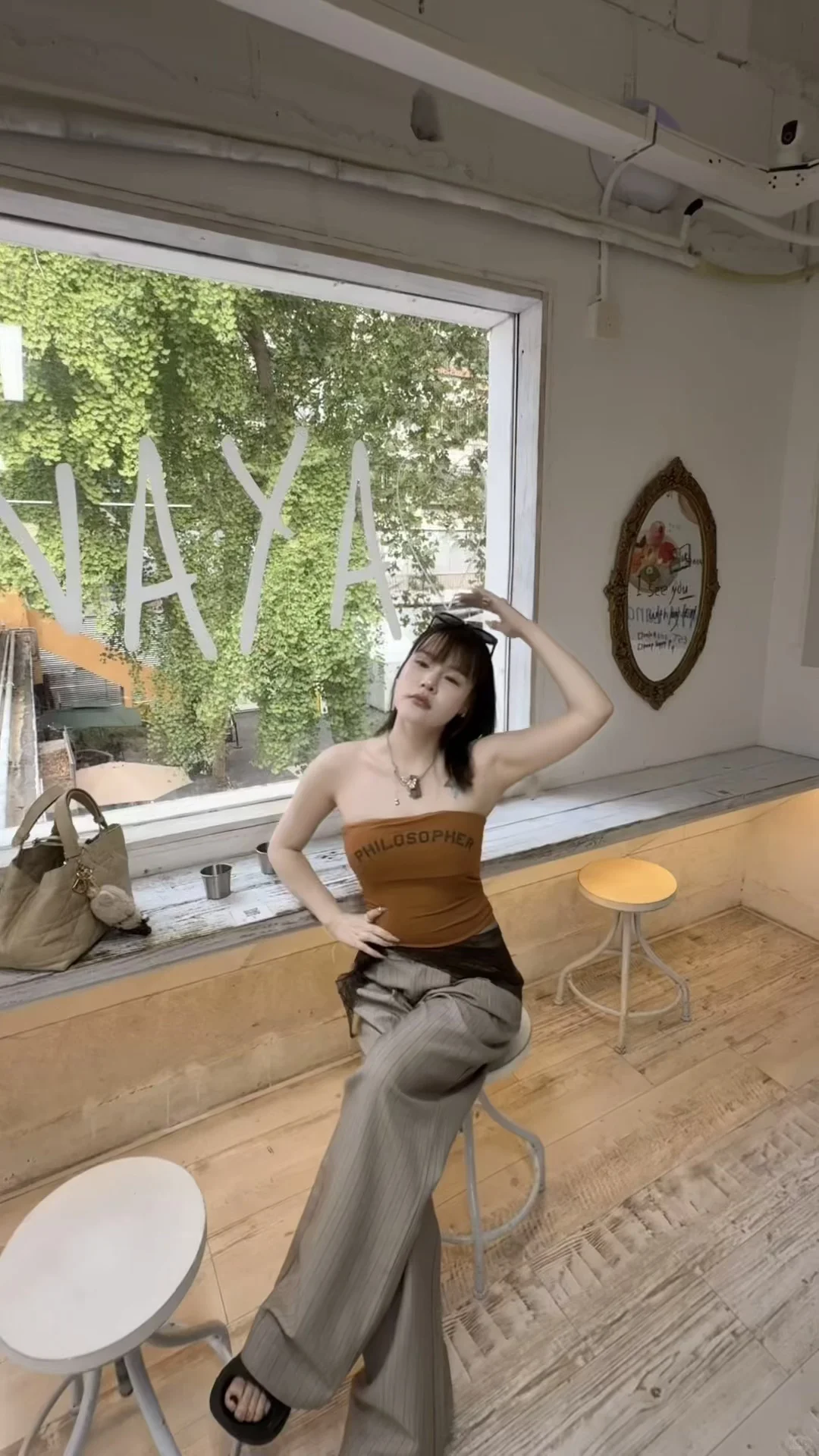 在西安当一天韩女🍊🥞今日穿搭还行吗姐妹闷