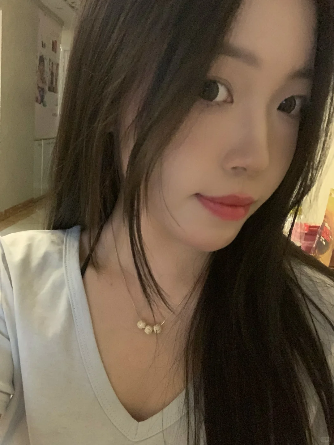 夏天配冷色调自拍🤳