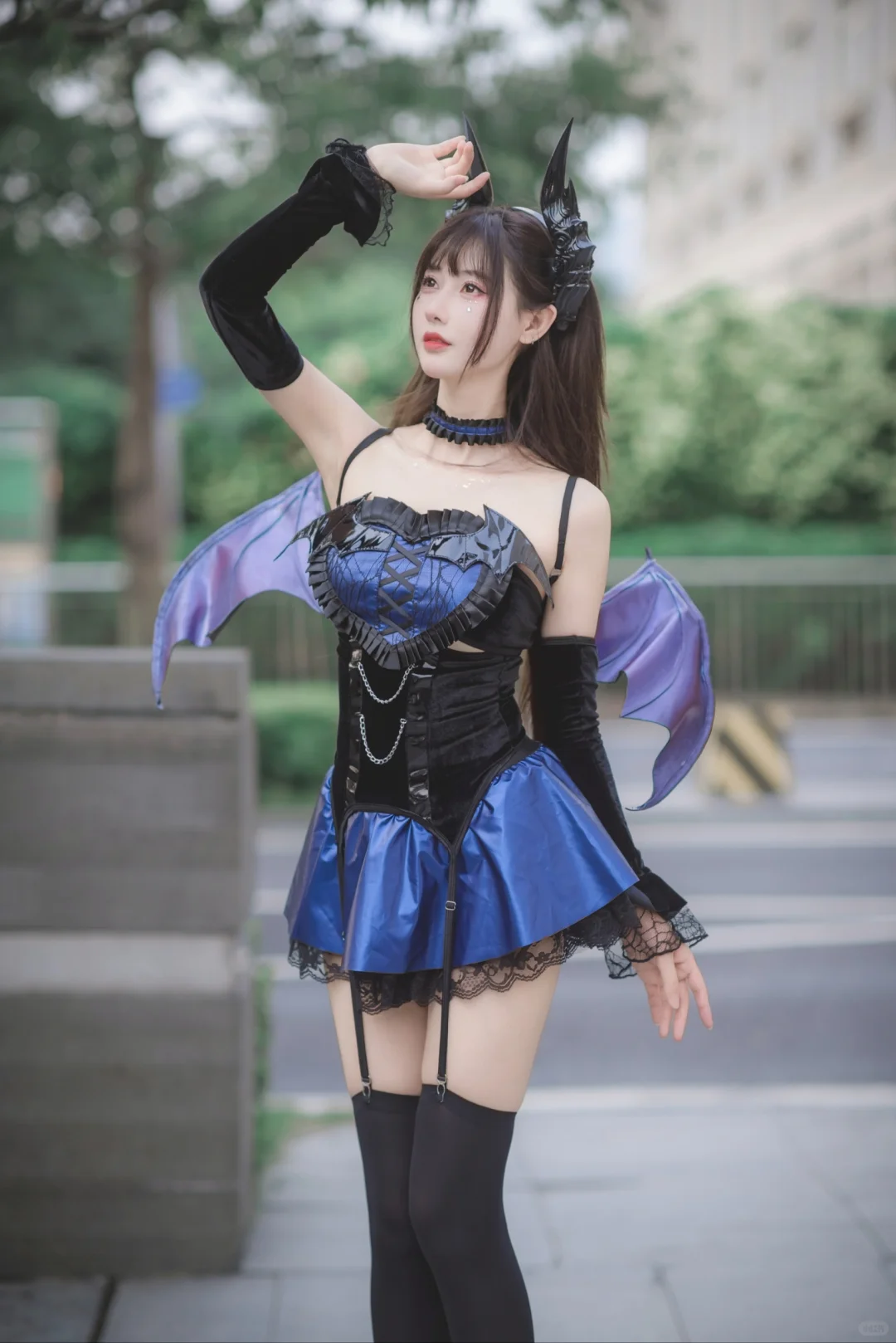 长腿恶魔小姐姐 站姿拍摄