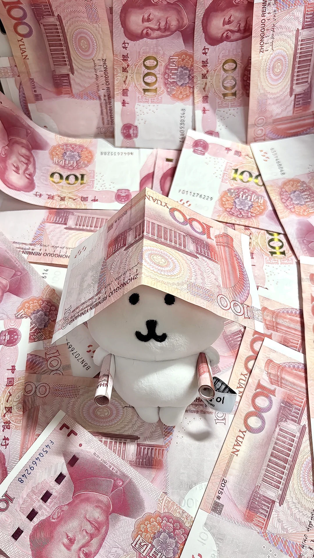 这也太适合当壁纸了吧 来财来财