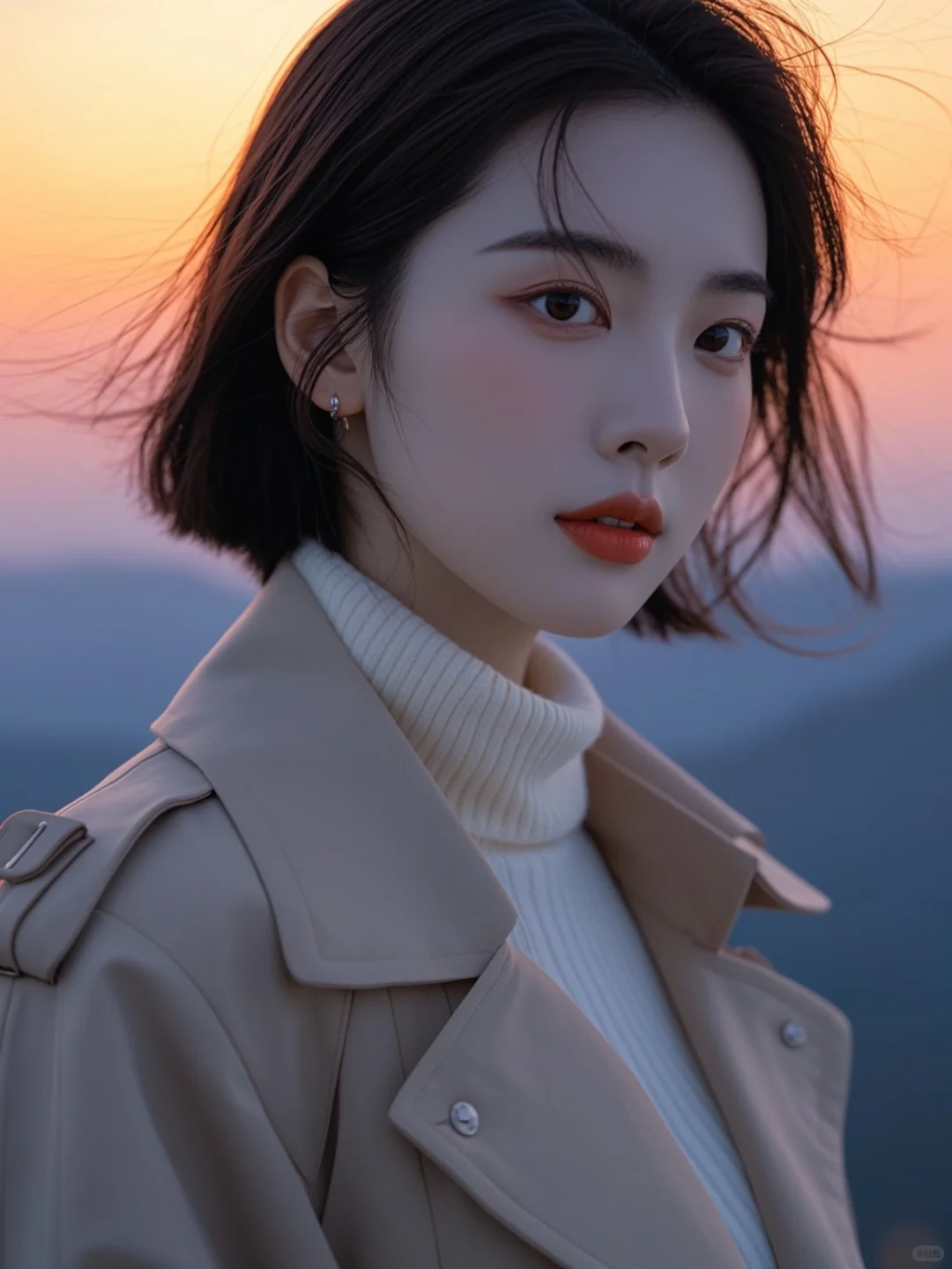 🎈深秋，邂逅松弛之美～AI美女