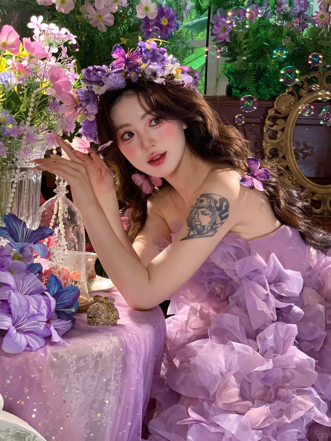 ⟡⋆紫蝶心语🔮少女的梦幻花园₊‧ 𐙚 ‧₊˚ ⋅
